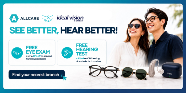 More Than Better Vision: ALLCARE's Partnership with Ideal Vision Center Brings Eye and Hearing Care Closer to You